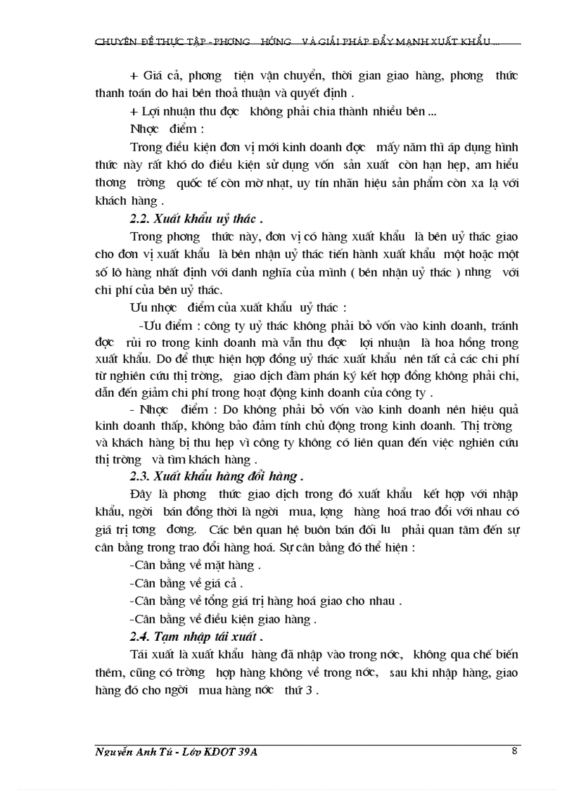 image for page Một số giải pháp chủ yếu nhằm đẩy mạnh hoạt động xuất khẩu chè của Tổng Công Ty chè Việt Nam trong thời gian tới