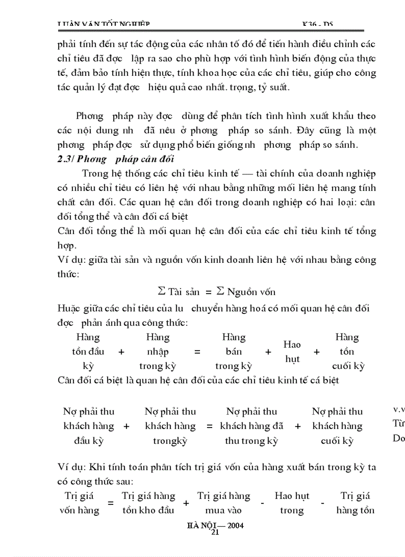 image for page Những vấn đề lý luận cơ bản về hoạt động xuất khẩu và phân tích hoạt Động xuất khẩu