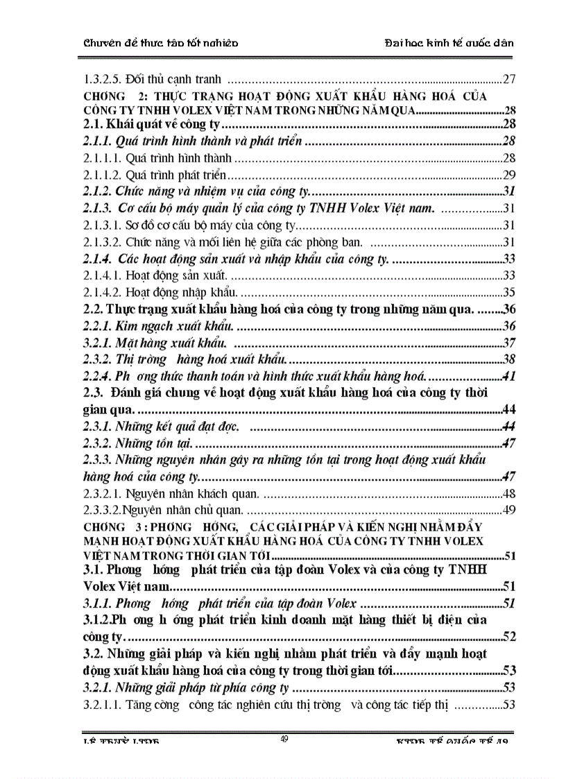 image for page Phương hướng các giải pháp và kiến nghị nhằm đẩy mạnh hoạt động xuất khẩu hàng hoá của công ty TNHH Volex Việt nam trong thời gian tới