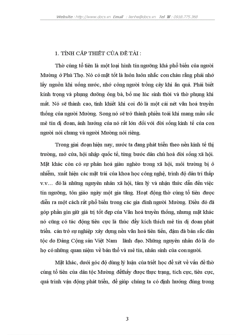 image for page Một vài tìm hiểu về tín ngưỡng thờ cúng tổ tiên của dân tộc mường ở phú thọ hiện nay