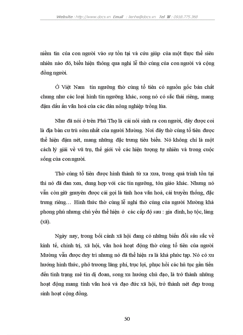 image for page Một vài tìm hiểu về tín ngưỡng thờ cúng tổ tiên của dân tộc mường ở phú thọ hiện nay