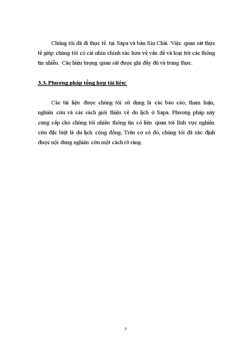 image for page Bước đầu tìm hiểu về mô hình du lịch cộng đồng tại bản Sín Chải Sapa