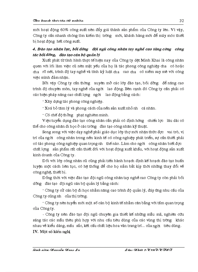 image for page Giải pháp thúc đẩy hoạt động xuất khẩu của Công ty dệt Minh Khai trong thời gian tới