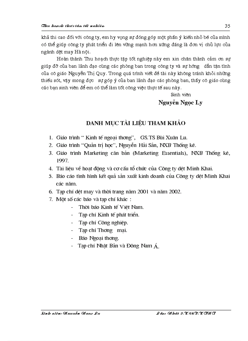 image for page Giải pháp thúc đẩy hoạt động xuất khẩu của Công ty dệt Minh Khai trong thời gian tới