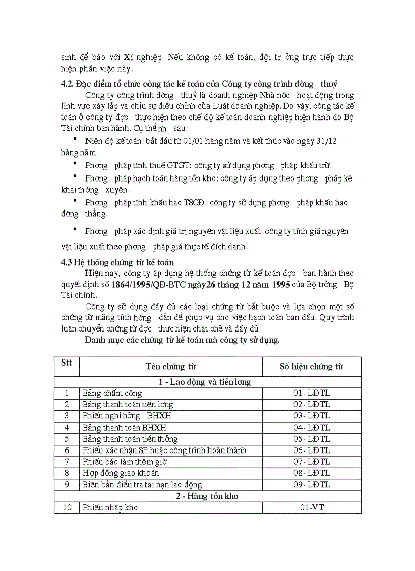 image for page Đánh giá công tác kế toán nguyên vật liệu và công cụ dụng cụ tại Công ty công trình đường thủy