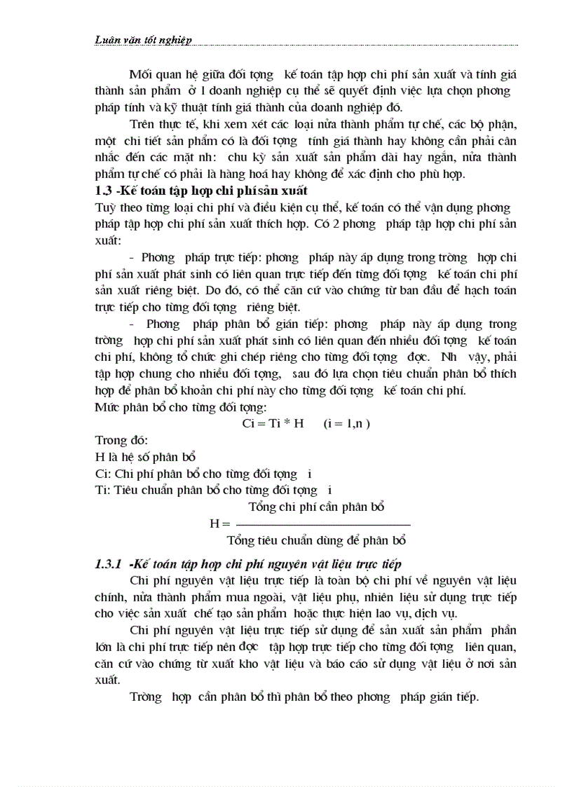 image for page Hoàn thiện công tác kế toán chi phí sản xuất và tính giá thành sản phẩm tại Công ty Cổ phần Bánh kẹo Hải Hà