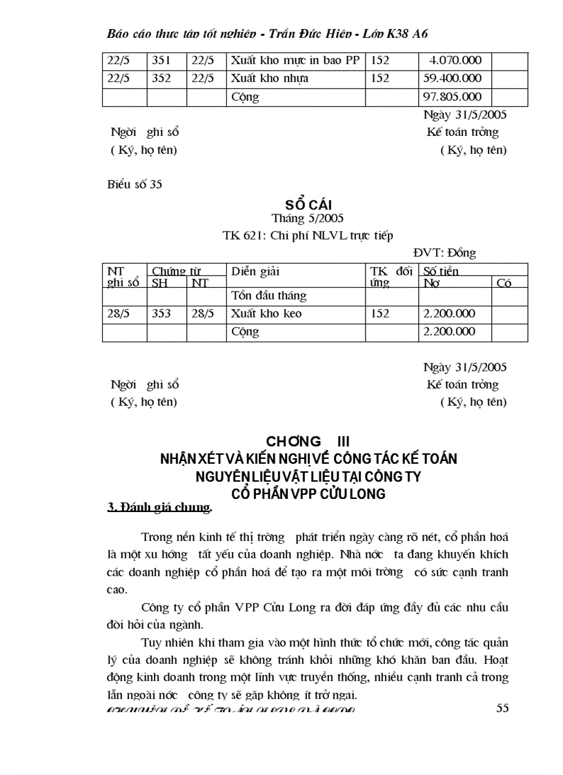 image for page Công tác kế toán nguyên liệu vật liệu tại công ty cổ phần VPP Cửu Long