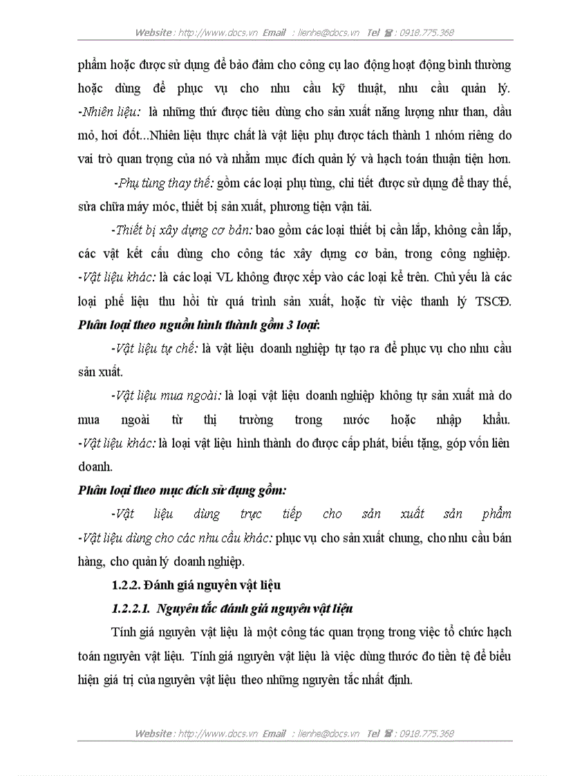 image for page Hoàn thiện công tác kế toán nguyên vật liệu tại Công ty TNHH Sản xuất và Thương mại Thái Hòa