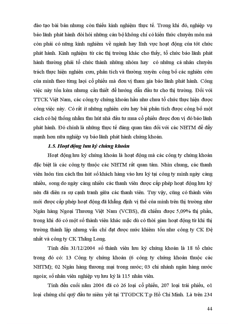 image for page Phát huy vai trò của Ngân hàng thương mại đối với sự phát triển của thị trường chứng khoán Việt Nam