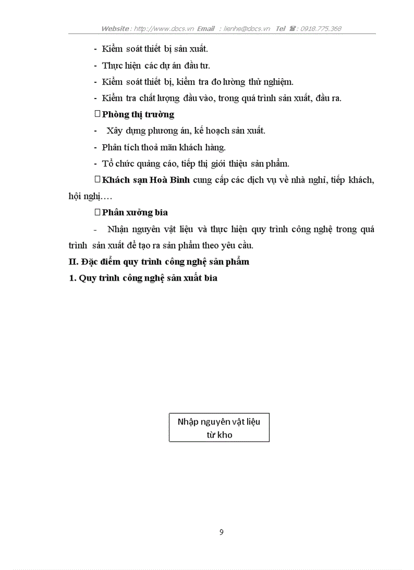 image for page Thực trạng kế toán về chi phí sản xuất và tính giá thành sản phẩm công nghiệp tại công ty cổ phần bia sài gòn hà nam