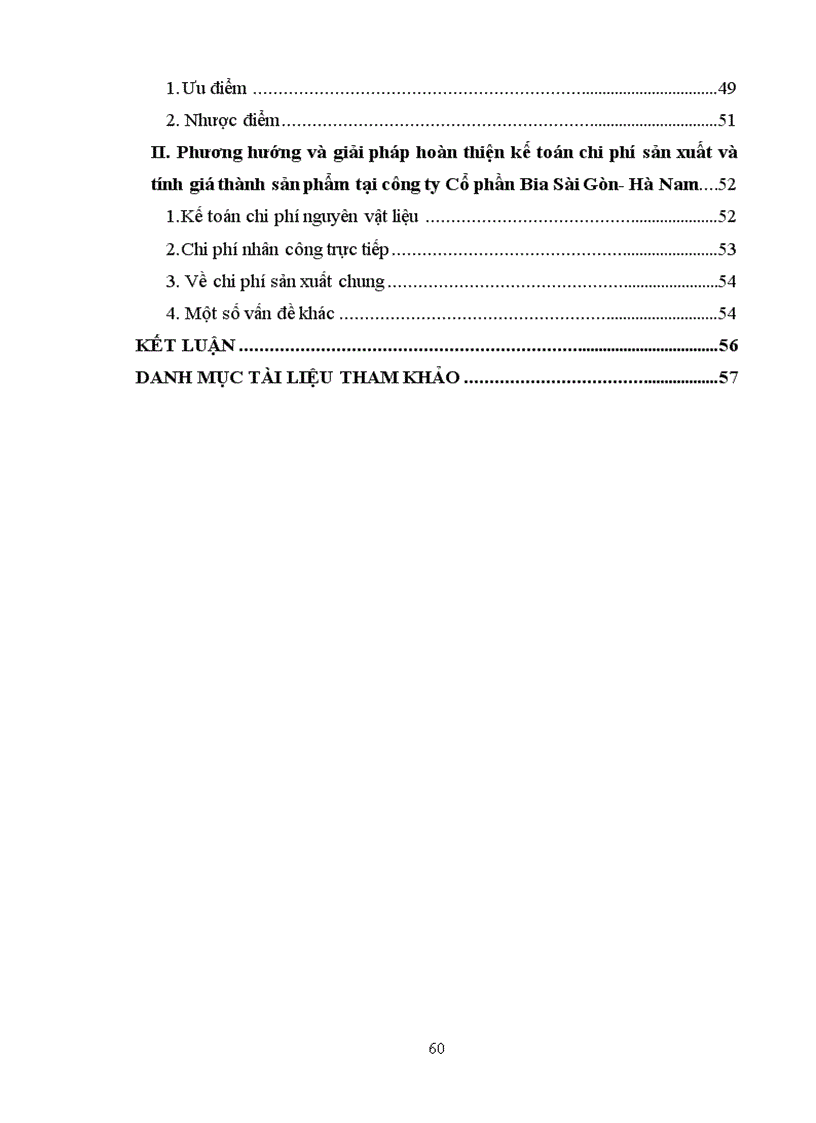 image for page Thực trạng kế toán về chi phí sản xuất và tính giá thành sản phẩm công nghiệp tại công ty cổ phần bia sài gòn hà nam