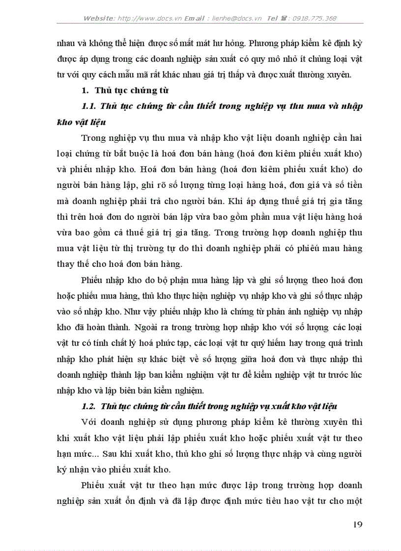 image for page Tổ chức công tác kế toán nguyên vật liệu tại công ty Dệt May Hà Nội