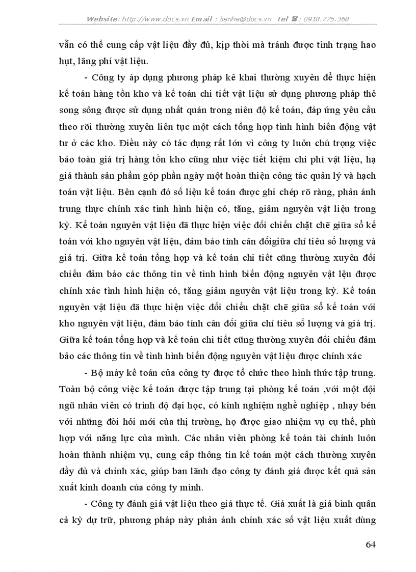 image for page Tổ chức công tác kế toán nguyên vật liệu tại công ty Dệt May Hà Nội