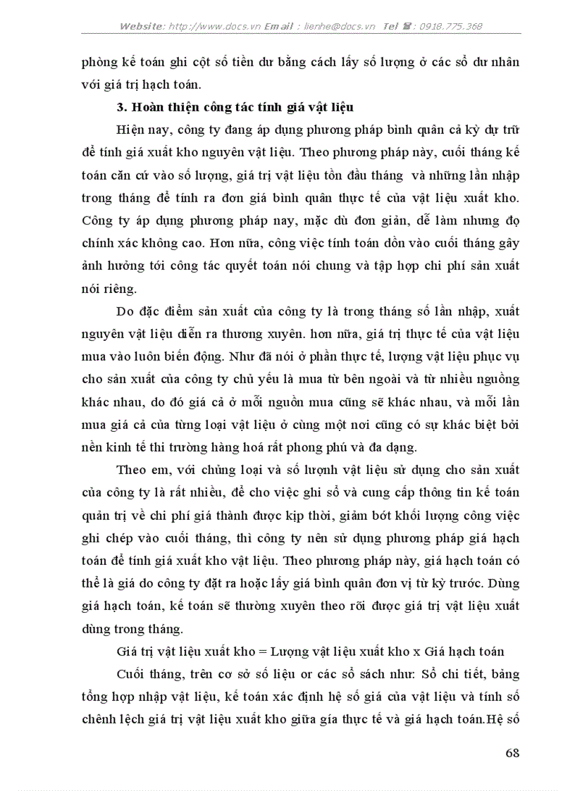 image for page Tổ chức công tác kế toán nguyên vật liệu tại công ty Dệt May Hà Nội