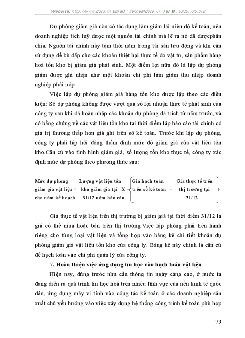 image for page Tổ chức công tác kế toán nguyên vật liệu tại công ty Dệt May Hà Nội