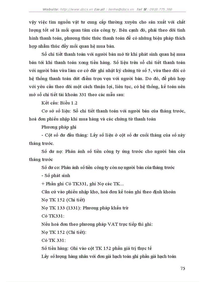 image for page Tổ chức công tác kế toán nguyên vật liệu tại công ty Dệt May Hà Nội