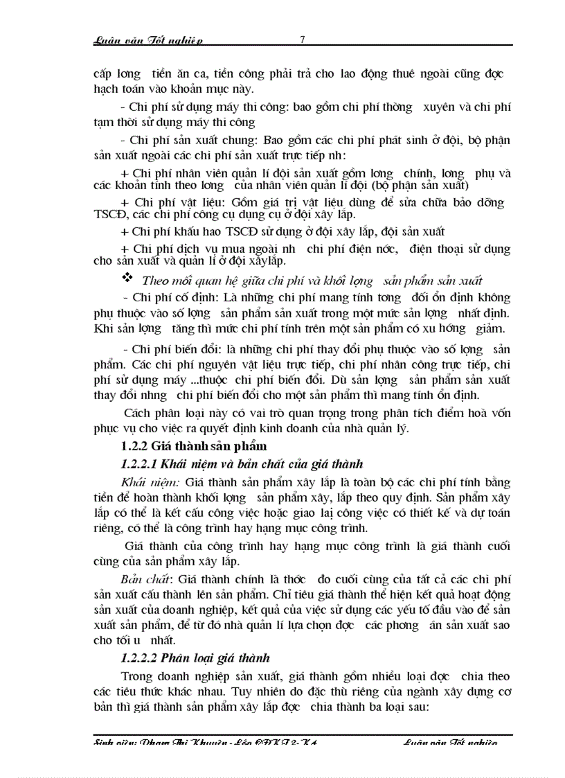 image for page Một số giải pháp nhằm hoàn thiện công tác kế toán tập hợp chi phí sản xuất và tính giá thành sản phẩm xây lắp tại Xí nghiệp xây lắp H36