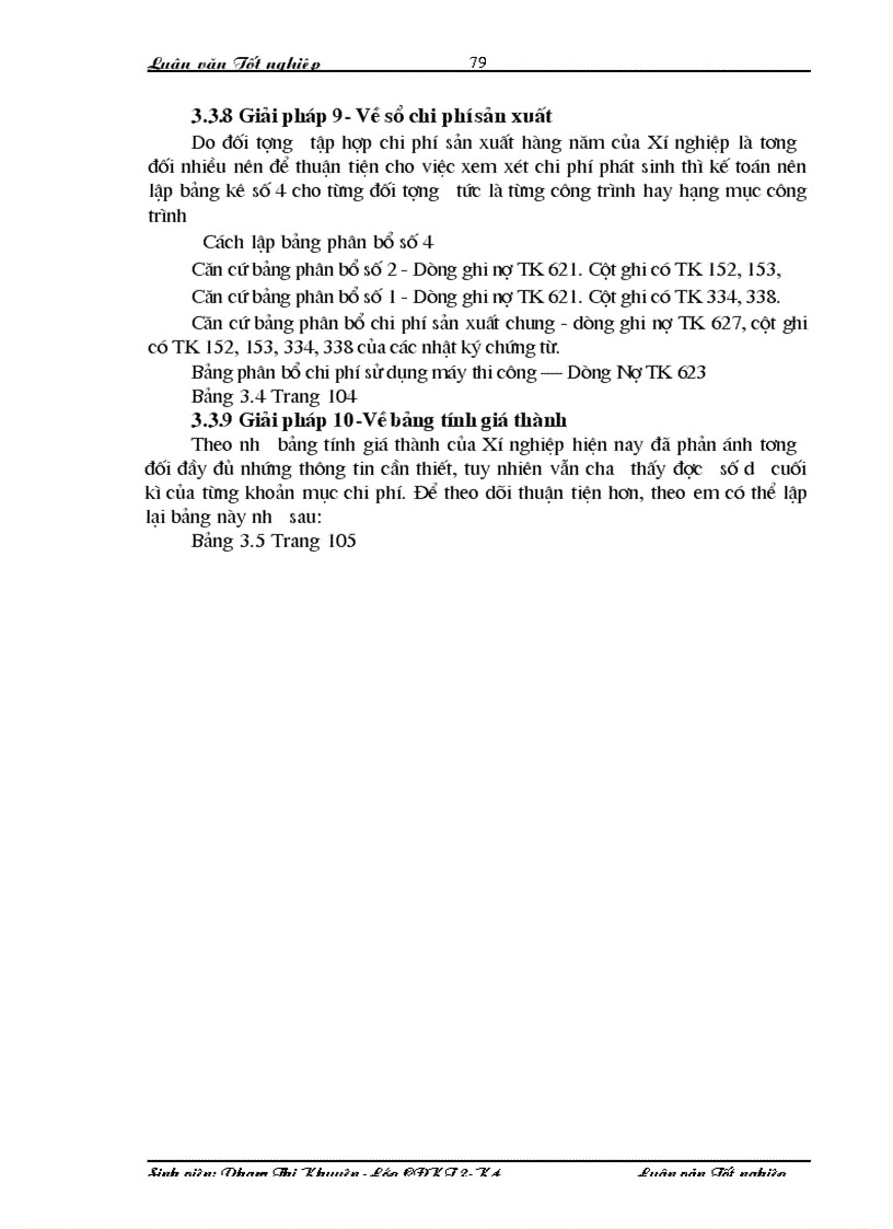 image for page Một số giải pháp nhằm hoàn thiện công tác kế toán tập hợp chi phí sản xuất và tính giá thành sản phẩm xây lắp tại Xí nghiệp xây lắp H36