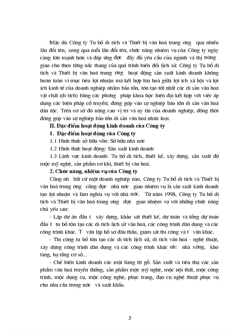 image for page Khái quát chung về công ty tu bổ di tích và thiết bị văn hoá trung ương