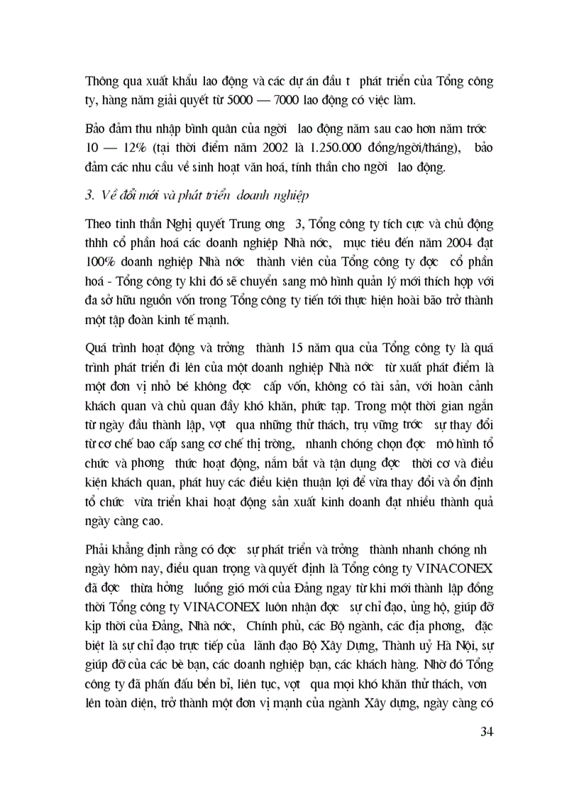 image for page Giới thiệu chung về tổng công ty xuất nhập khẩu xây dựng việt nam vinaconex