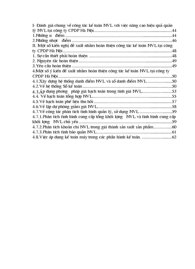 image for page Công tác kế toán NVL với việc nâng cao hiệu quả quản lý NVL tại công ty CPDP Hà Nội