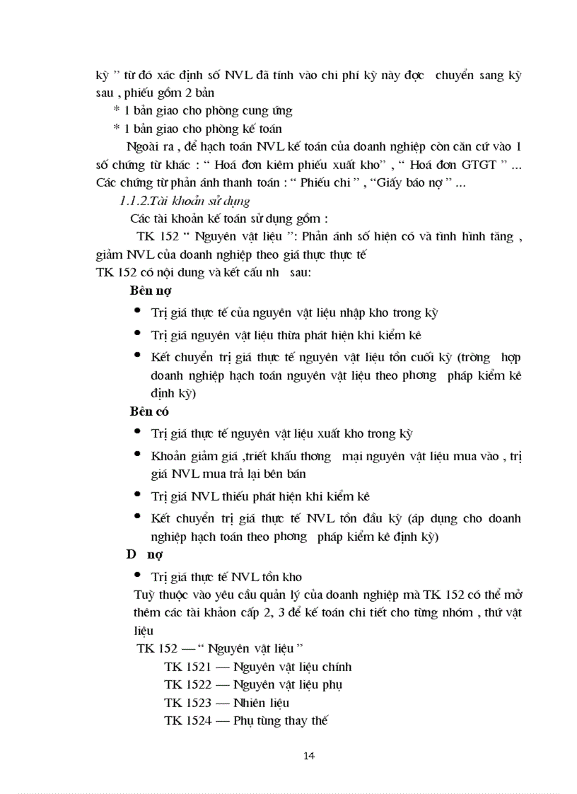 image for page Kế toán nguyên vật liệu vật liệu và công cụ dụng cụ tại Xí nghiệp 22 Công ty 22 BQP