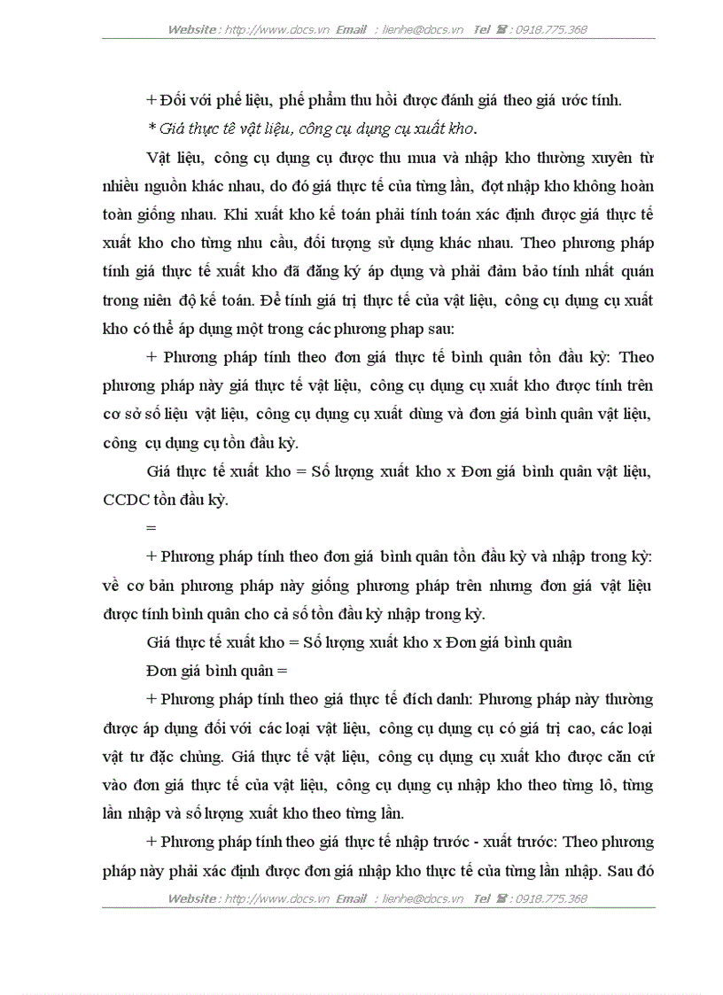 image for page Tổ chức công tác kế toán nguyên vật liệu công cụ dụng cụ ở Công ty xây dựng số 34