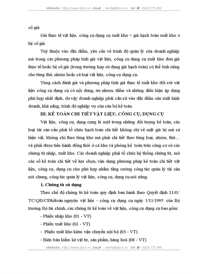 image for page Tổ chức công tác kế toán nguyên vật liệu công cụ dụng cụ ở Công ty xây dựng số 34