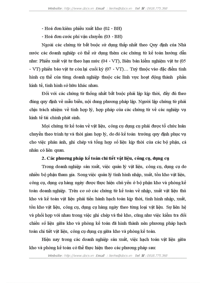 image for page Tổ chức công tác kế toán nguyên vật liệu công cụ dụng cụ ở Công ty xây dựng số 34