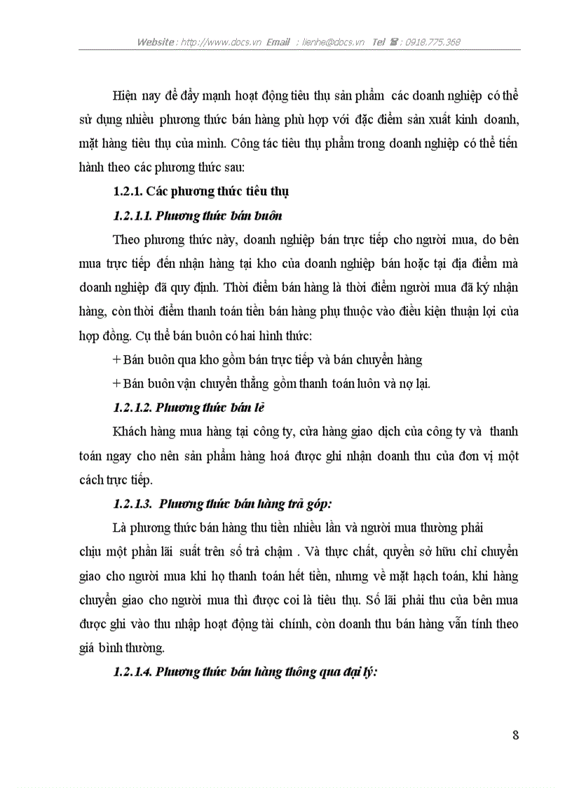 image for page Hoàn thiện hạch toán tiêu thụ thành phẩm và xác định kết quả kinh doanh tại Công ty Đầu tư công nghệ và thương mại Việt Nam