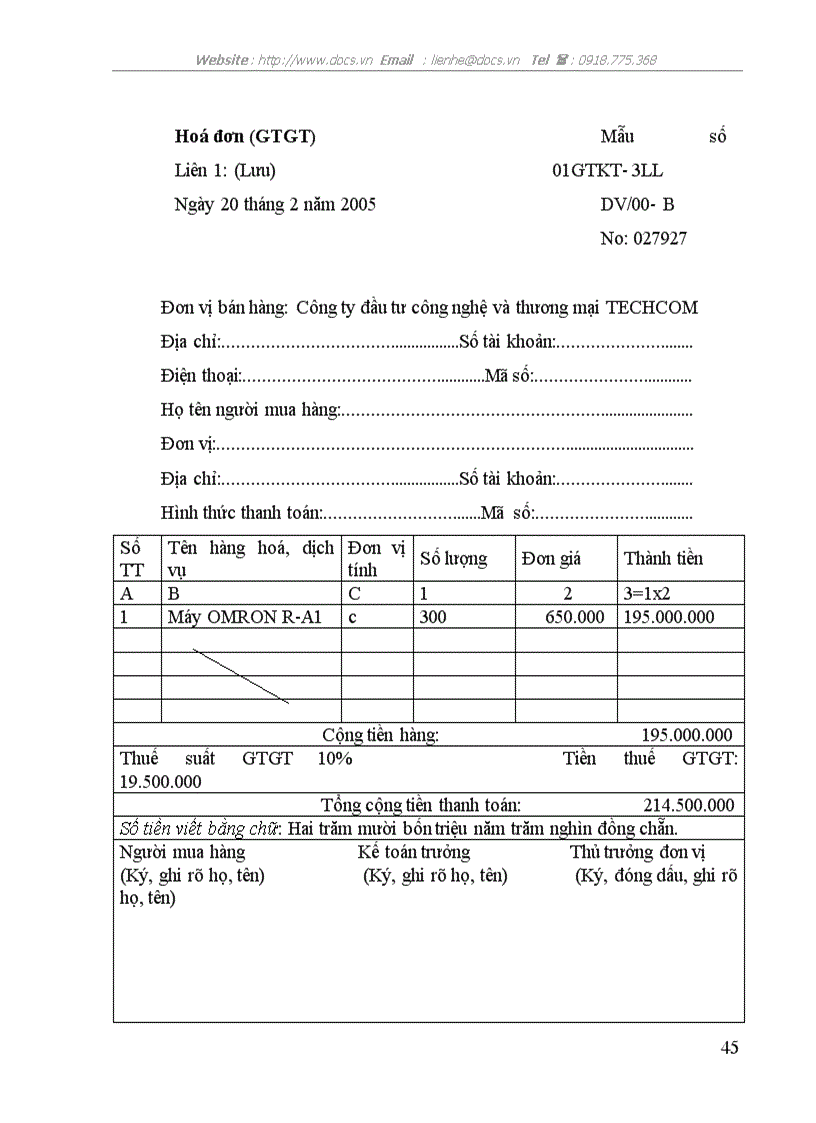 image for page Hoàn thiện hạch toán tiêu thụ thành phẩm và xác định kết quả kinh doanh tại Công ty Đầu tư công nghệ và thương mại Việt Nam