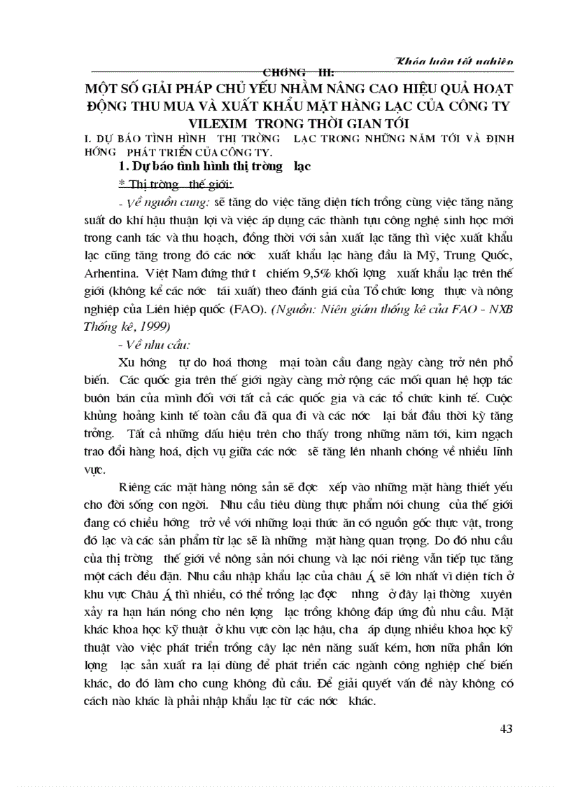 image for page Hiện trạng và giải pháp nhằm nâng cao hiệu quả hoạt động thu mua và xuất khẩu lạc của công ty vilexim trong giai đoạn hiện nay