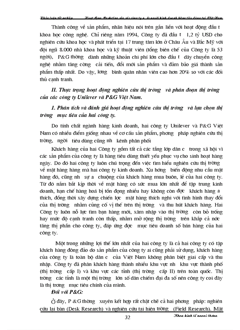 image for page Hoạt động Marketing của một số công ty nước ngoài kinh doanh hàng tiêu dùng tại Việt Nam