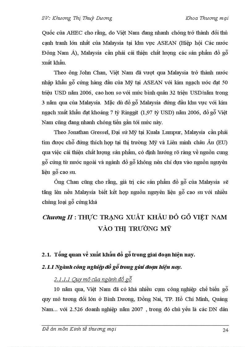 image for page Những vấn đề lý luận chung về xuất khẩu đồ gỗ việt nam sang thị trường mỹ