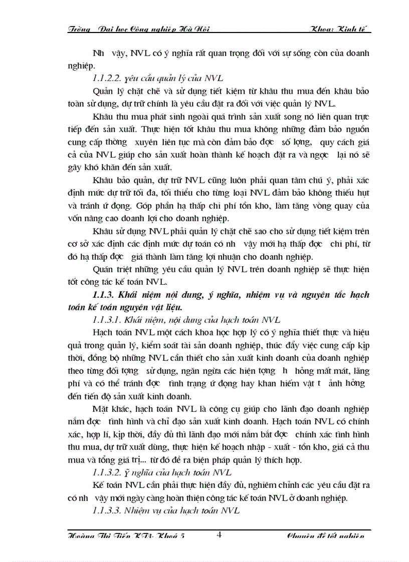 image for page Những ý kiến đóng góp nhằm hoàn thiện công tác hạch toán NVL tại Công ty TNHH sản xuất bao bì và dịch vụ thương mại Hà Nội