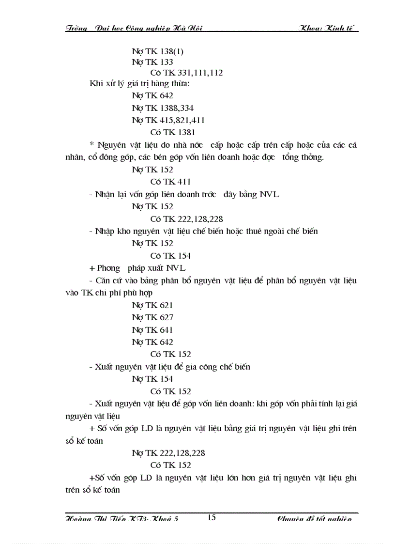 image for page Những ý kiến đóng góp nhằm hoàn thiện công tác hạch toán NVL tại Công ty TNHH sản xuất bao bì và dịch vụ thương mại Hà Nội
