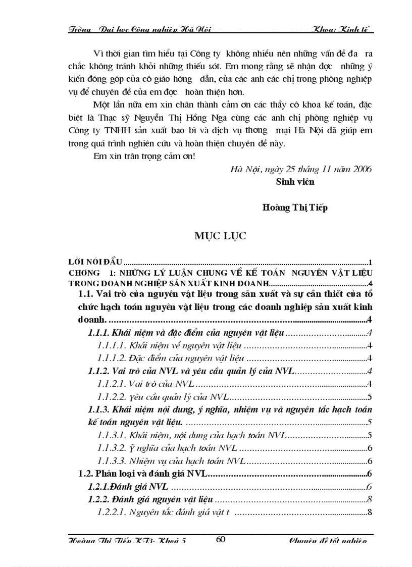 image for page Những ý kiến đóng góp nhằm hoàn thiện công tác hạch toán NVL tại Công ty TNHH sản xuất bao bì và dịch vụ thương mại Hà Nội
