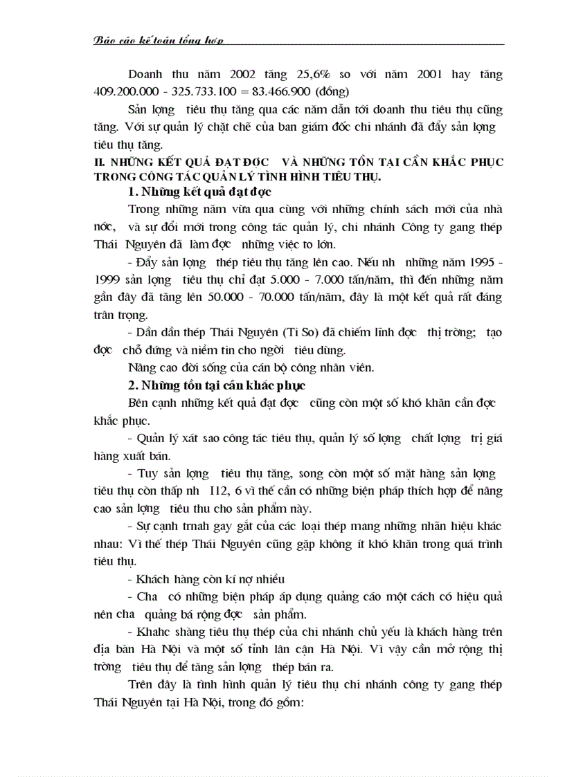 image for page Báo cáo kế toán tổng hợp tại Chi nhánh Công ty gang thép Thái Nguyên