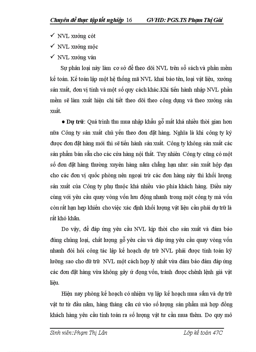 image for page Hoàn thiện công tác hạch toán nguyên vật liệu tại công ty cổ phần Trung Văn