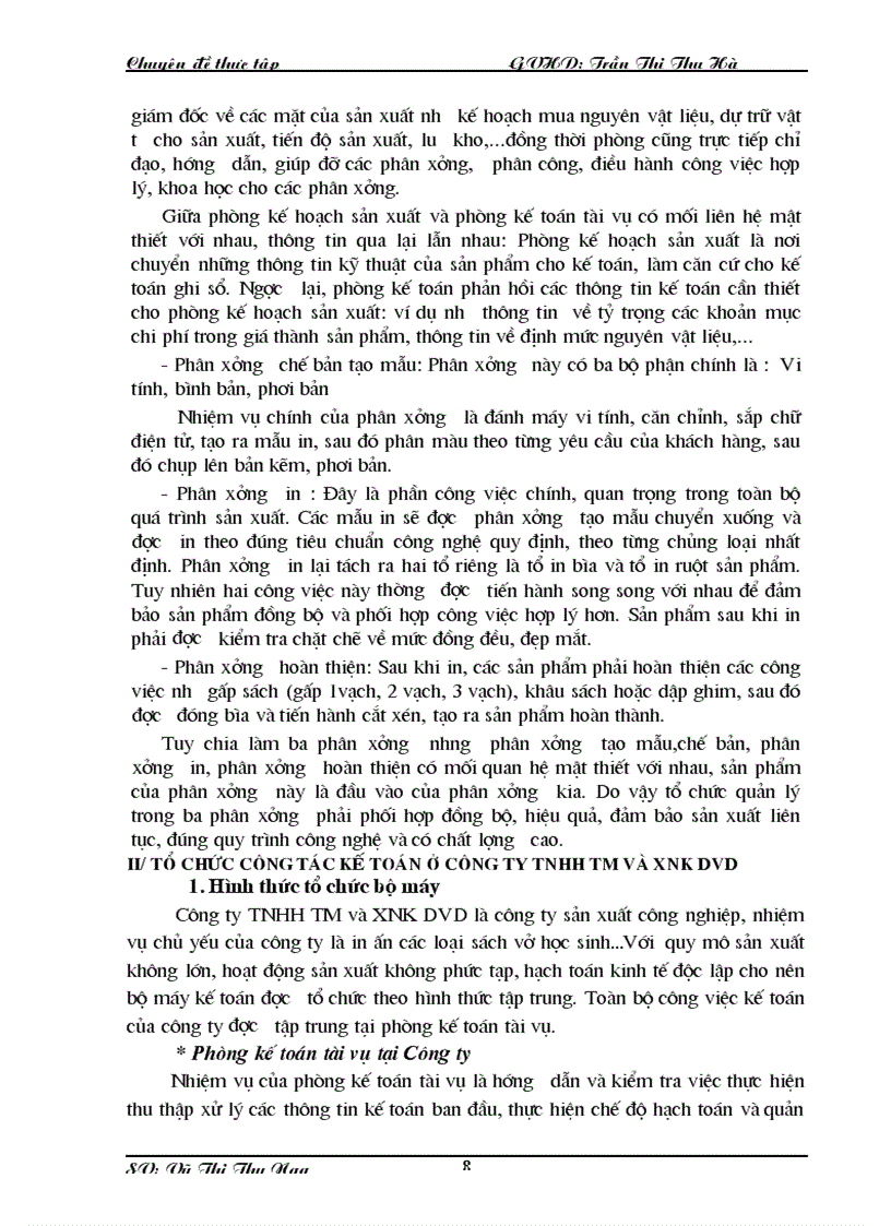 image for page Các giải pháp hoàn thiện công tác kế toán tập hợp chi phí sản xuất và tính giá thành sản phẩm ở Công ty TNHH TM