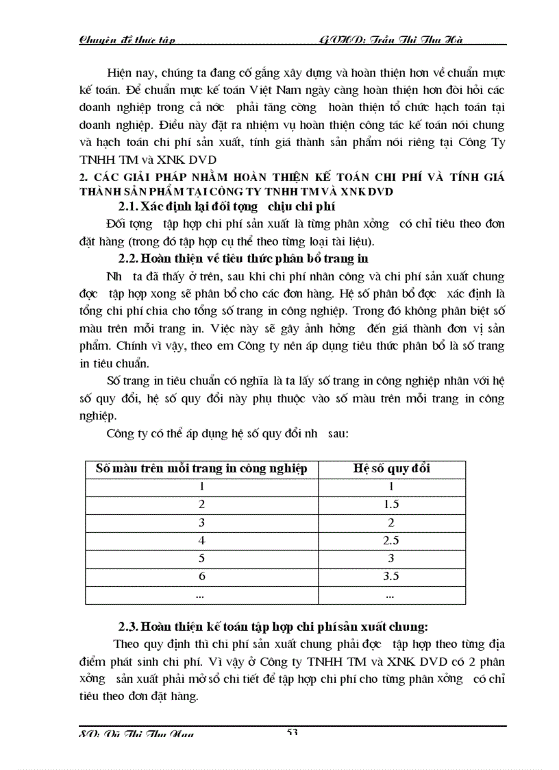 image for page Các giải pháp hoàn thiện công tác kế toán tập hợp chi phí sản xuất và tính giá thành sản phẩm ở Công ty TNHH TM