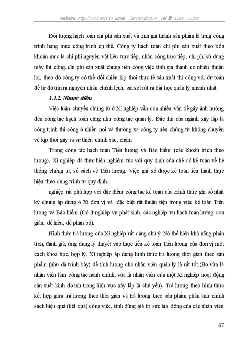 image for page Hạch toán tiền lương và các khoản trích theo lương tại Xí nghiệp Xây dựng 244