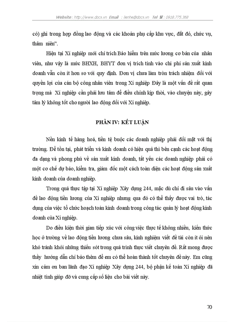 image for page Hạch toán tiền lương và các khoản trích theo lương tại Xí nghiệp Xây dựng 244