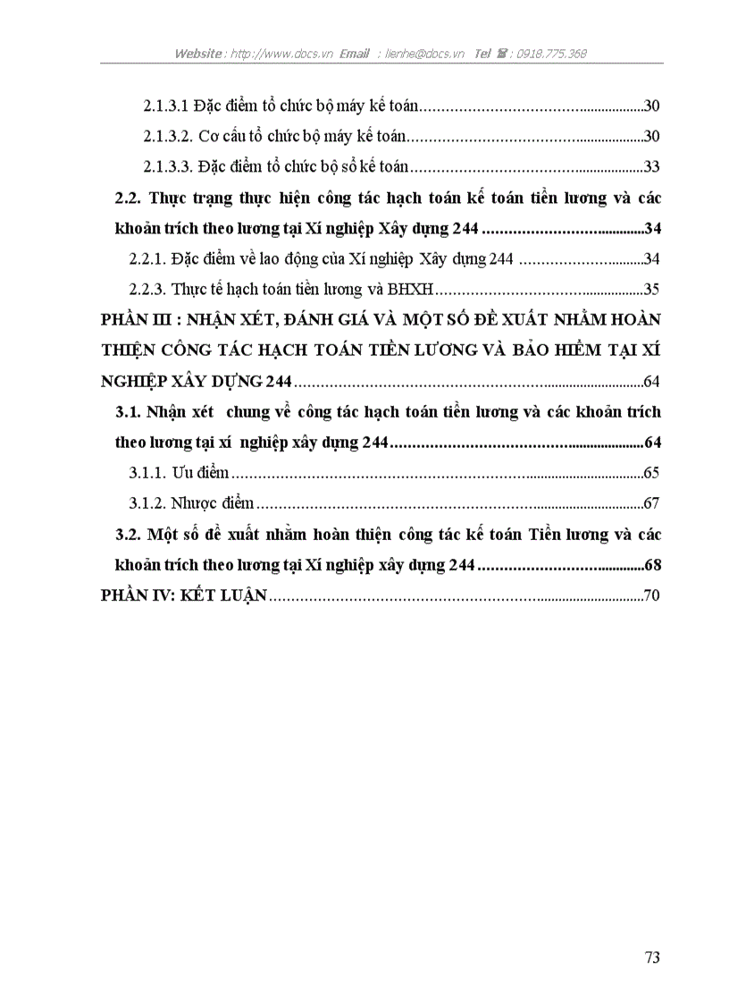 image for page Hạch toán tiền lương và các khoản trích theo lương tại Xí nghiệp Xây dựng 244