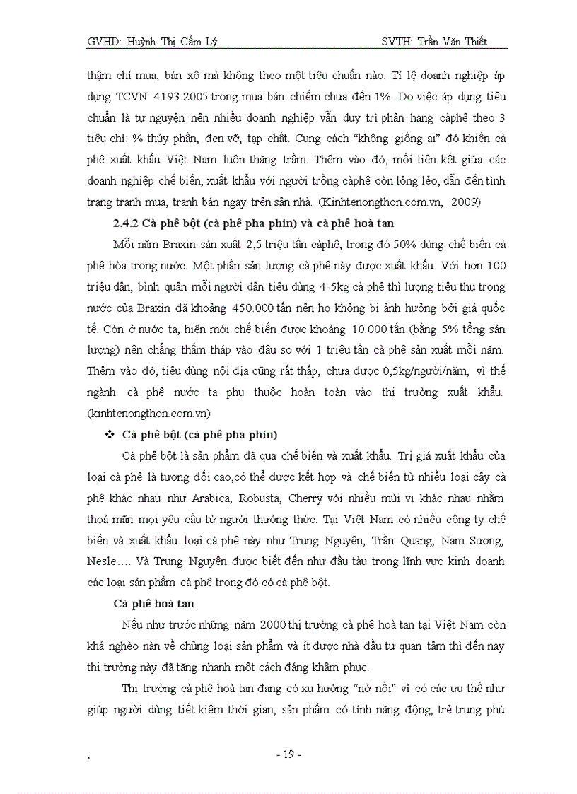 image for page Phân tích tình hình xuất khẩu cà phê của Việt Nam sang thị trường Hoa Kỳ