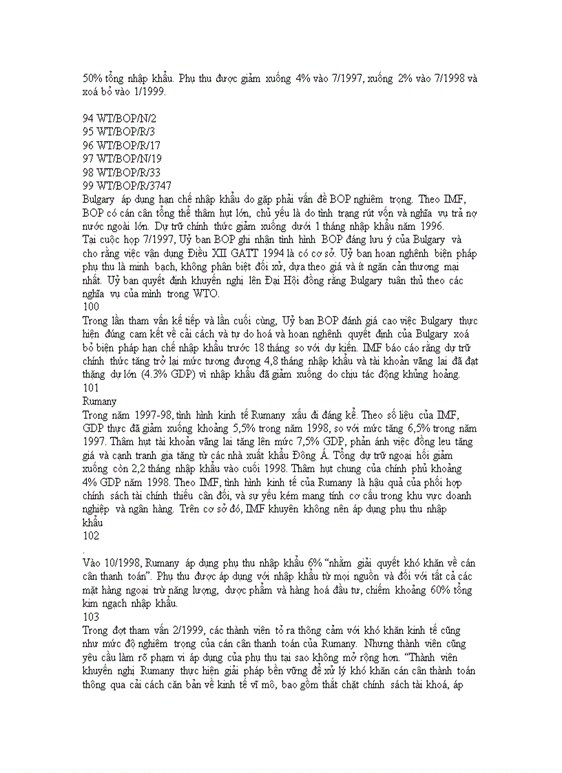 image for page Phân tích thâm hụt thương mại của việt nam và các điều khoản về cán cân thanh toán của wto