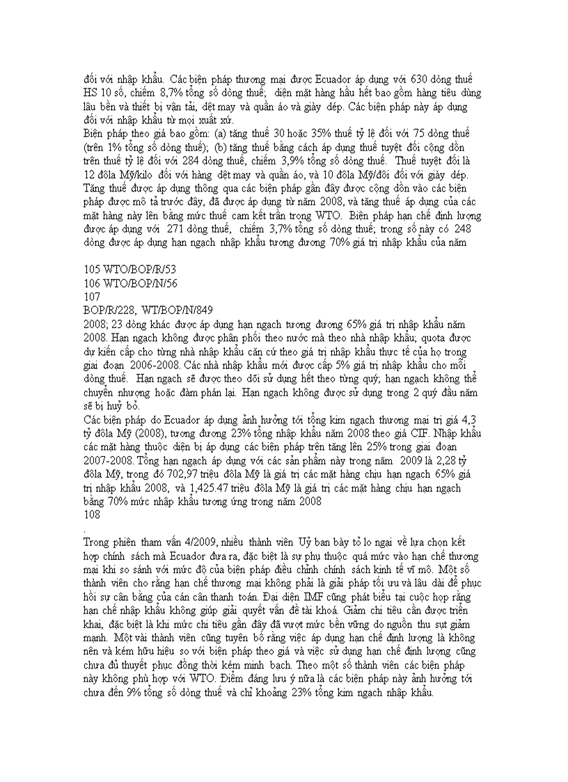 image for page Phân tích thâm hụt thương mại của việt nam và các điều khoản về cán cân thanh toán của wto
