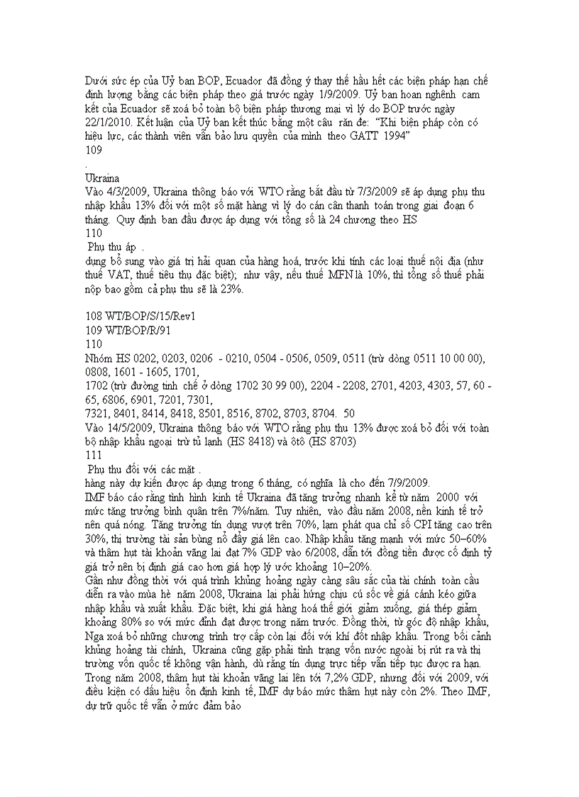 image for page Phân tích thâm hụt thương mại của việt nam và các điều khoản về cán cân thanh toán của wto