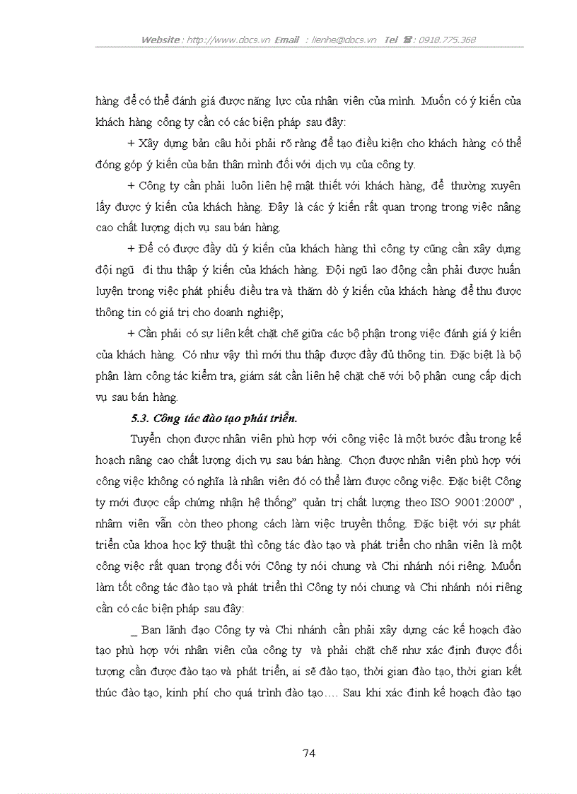 image for page Một số giải pháp nhằm nâng cao chất lượng dịch vụ sau bán hàng tại công ty cổ phần thang máy Thiên Nam Chi nhánh Hà Nội