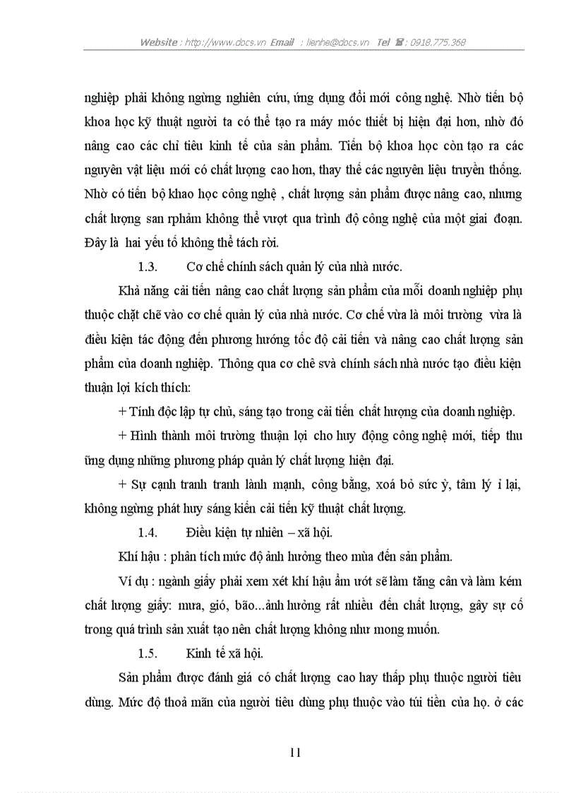 image for page Một số biện hoàn thiện Quản lý chất lượng ở công ty xà phòng Hà Nộ